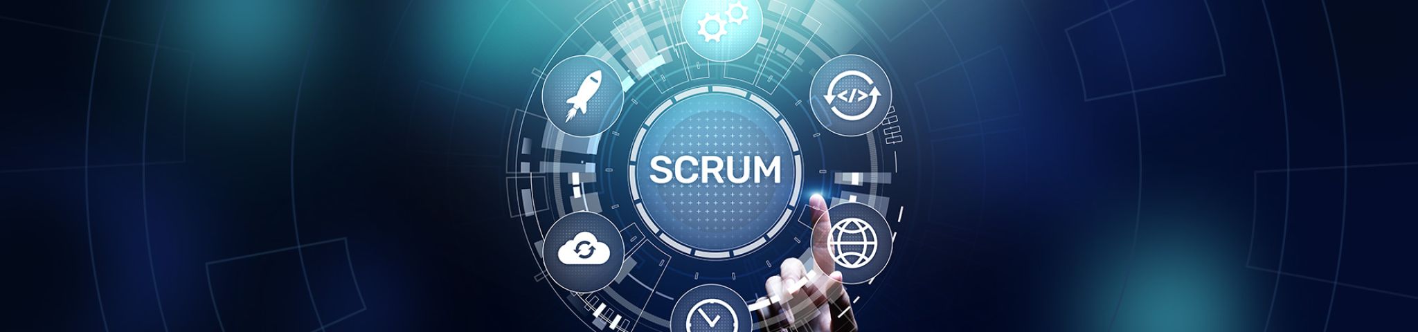 Visualisierung der agilen Entwicklung SCRUM