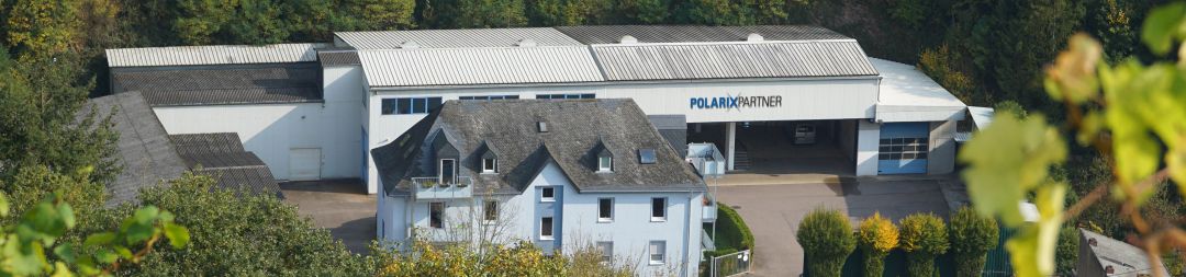 Vogelperspektive vom Gebäude des benchmark centers der Polarixpartner GmbH